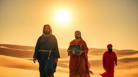 Reyes Magos. Foto: IA Freepik