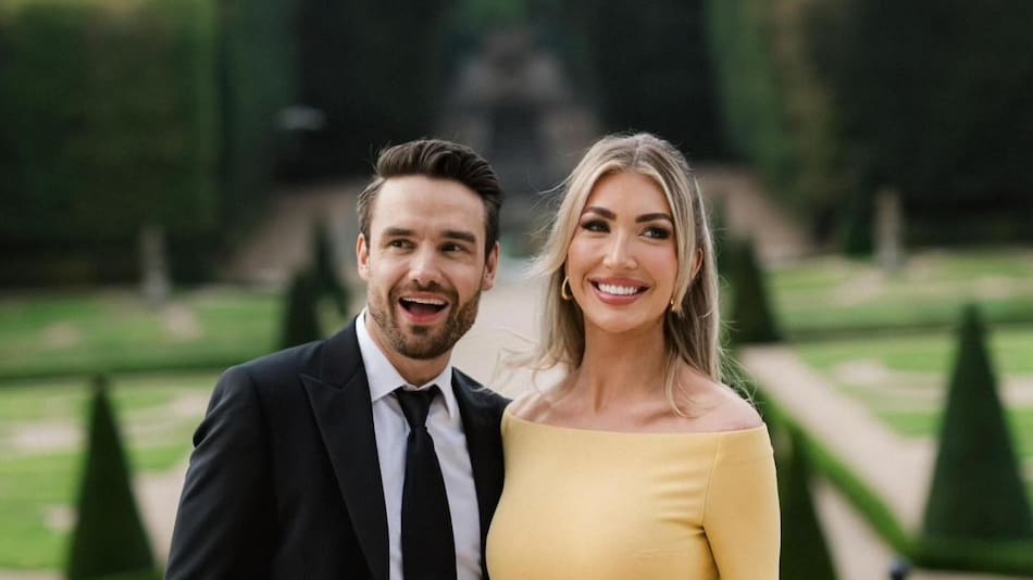 Liam Payne junto a su novia Kate Cassidy. Foto: Instagram.