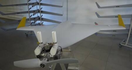 Dron Italmas. Foto: Twitter.