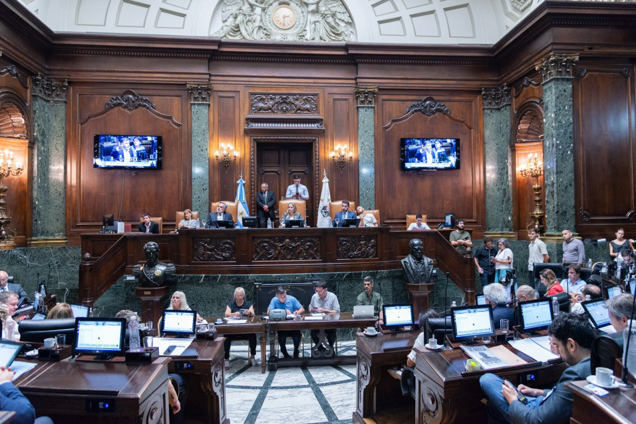 Legislatura porteña. Foto: X @LegisCABA