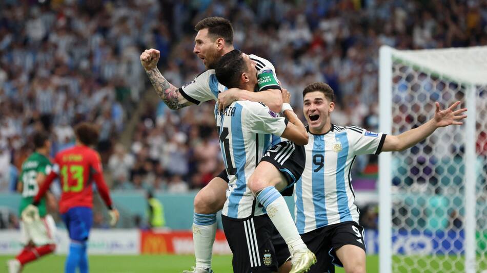 Selección Argentina. Foto: NA