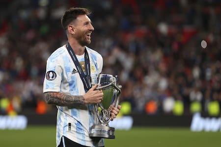 La Finalissima podría ser el último título de Lionel Messi con la Selección Argentina. Foto: NA