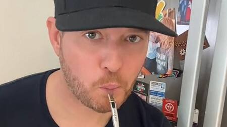 Las costumbres de Michael Bublé en la Argentina. Foto: captura.