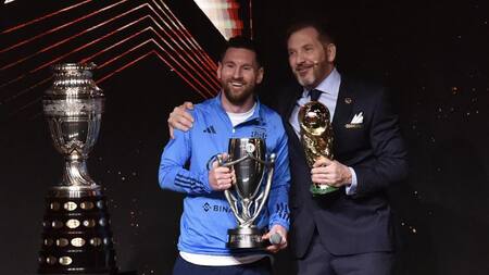 Lionel Messi; Conmebol. Foto: Twitter @CONMEBOL.