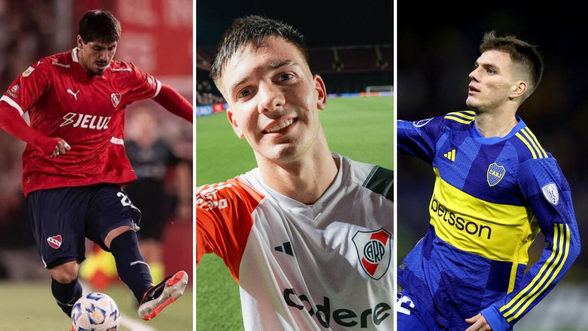 Futbolistas argentinos. Fotos: NA
