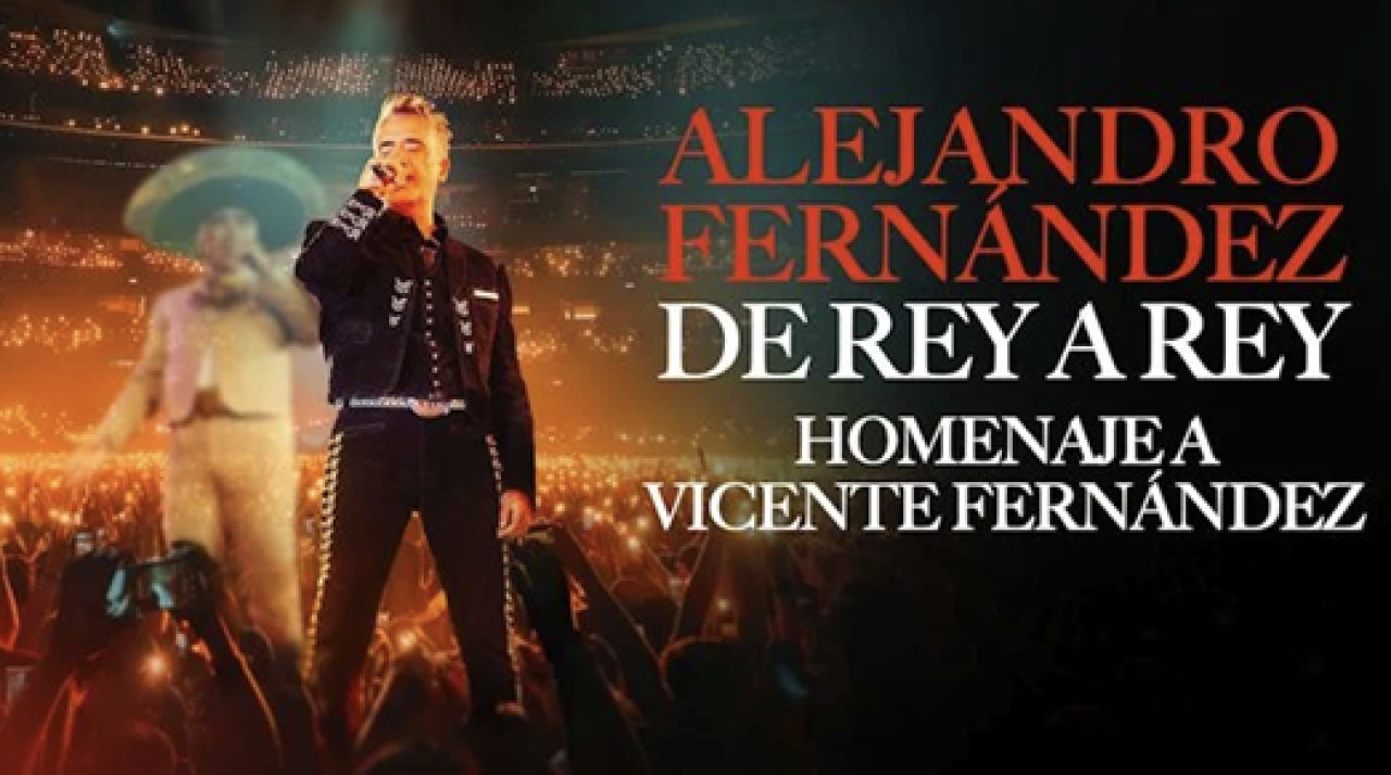 Alejandro Fernández lanza "De rey a rey", en homenaje a su padre Vicente Fernández
