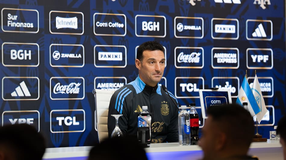 Lionel Scaloni, director técnico de la Selección Argentina.