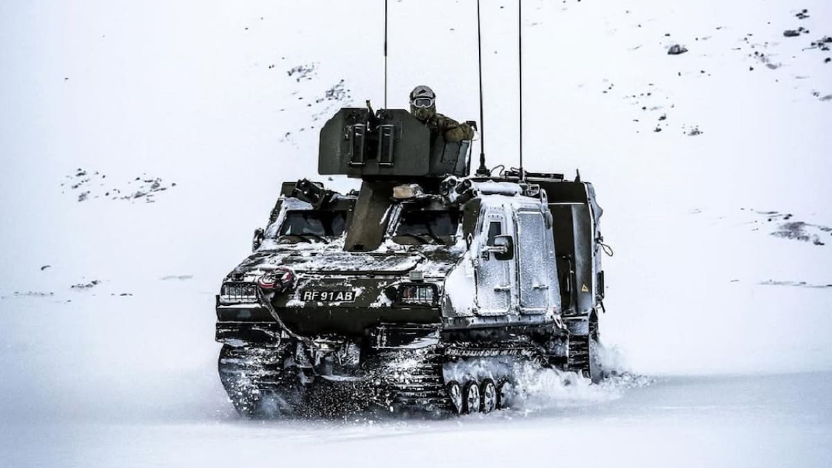 Soldados de la OTAN en el Ártico. Foto: Instagram @nato