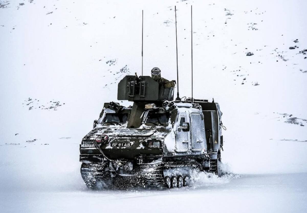 Soldados de la OTAN en el Ártico. Foto: Instagram @nato