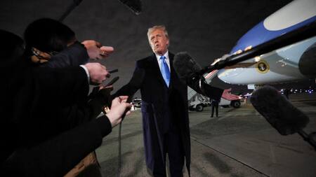 Donald Trump, presidente de Estados Unidos. Foto: Reuters/Kevin Lamarque