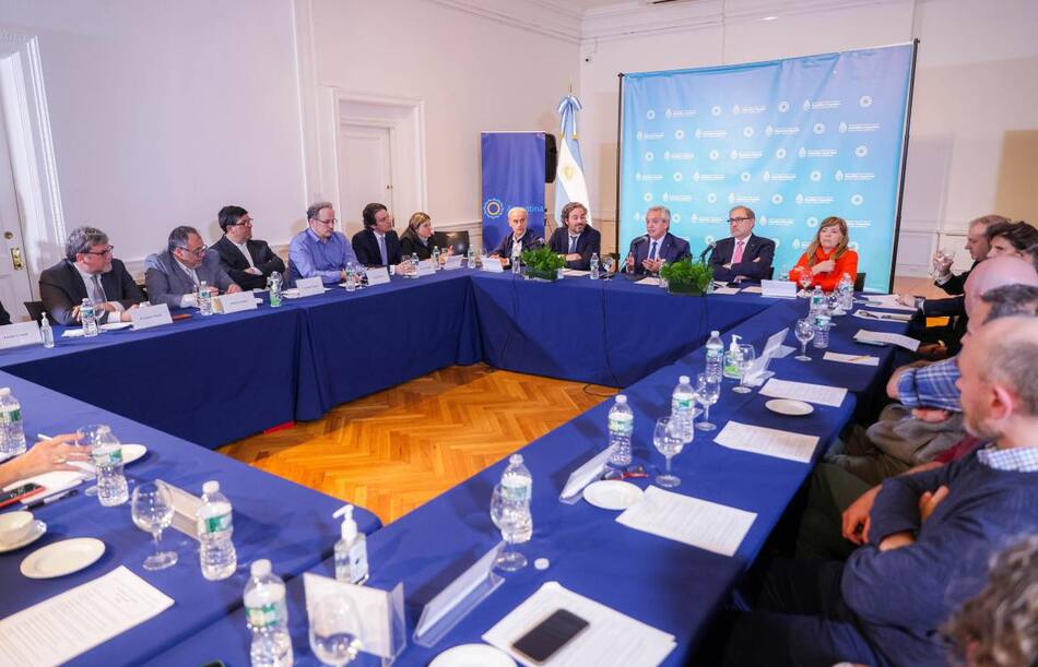 Alberto Fernández, Gobierno, gira por Estados Unidos, NA