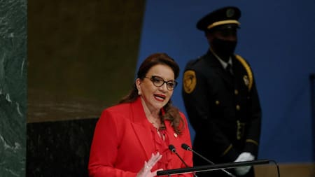 Xiomara Castro, presidenta de Honduras. Foto: Reuters