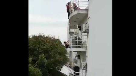 Dramático rescate en Parque Chas