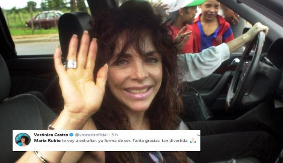 Adiós a María Rubio - Verónica Castro - México