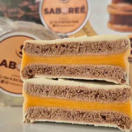 El nuevo alfajor sabor a carlito. Foto: Instagram @probandoalfajores