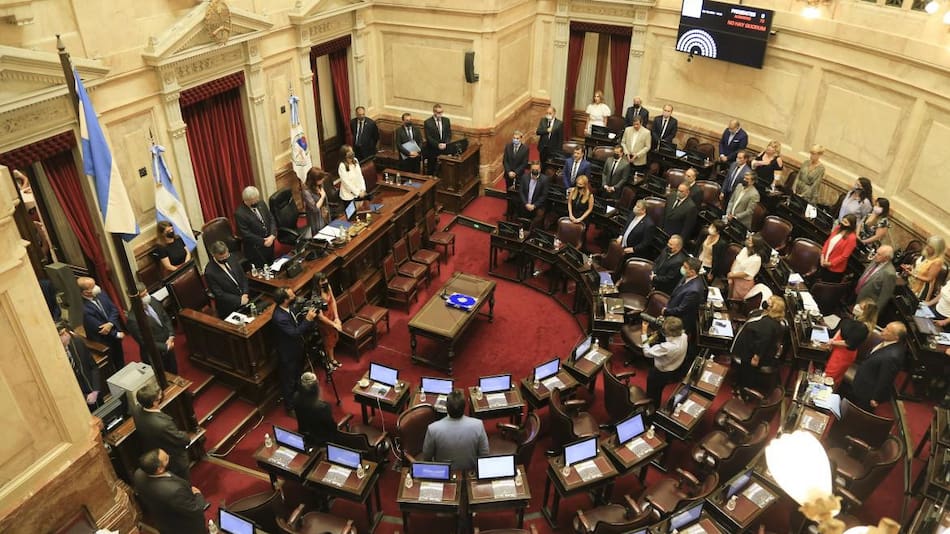 Debate de Bienes Personales en el Senado, AGENCIA NA