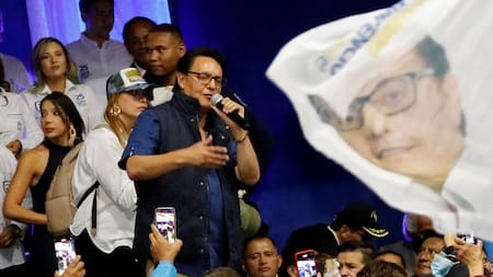 El candidato presidencial Fernando Villavicencio fue asesinado en Quito. Foto: Reuters.