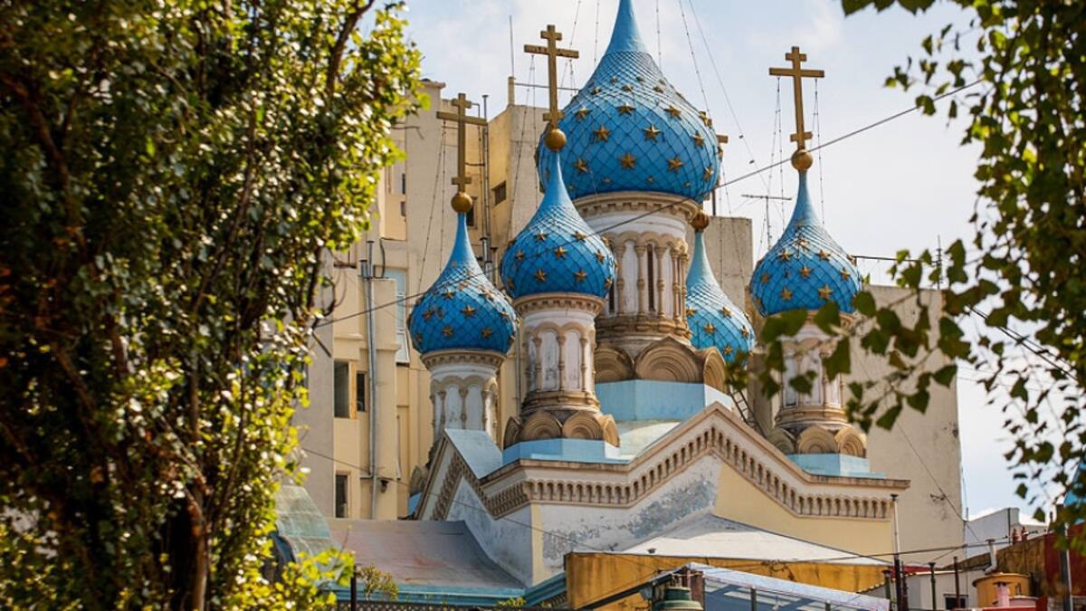 Iglesia Ortodoxa Rusa en Buenos Aires. Fuente: GBA