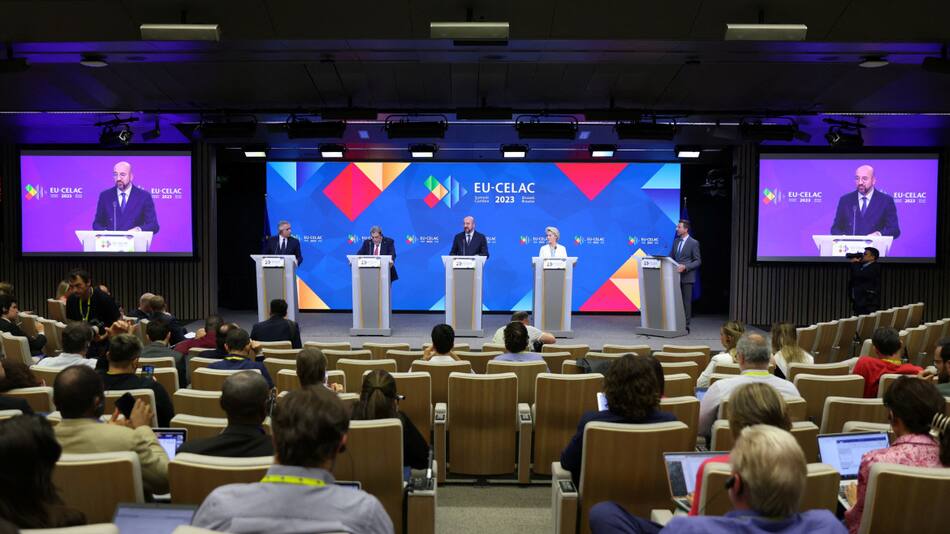 Cumbre de Unión Europea-CELAC en Bruselas. Foto: REUTERS.