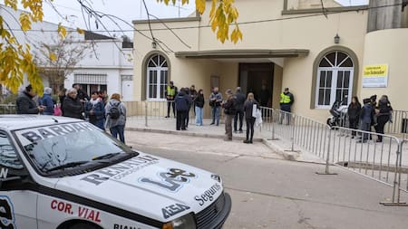 "El Flaco" Traverso fue velado en la ciudad de Ramallo. Foto: NA