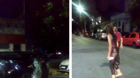 Chocó y mordió a policías