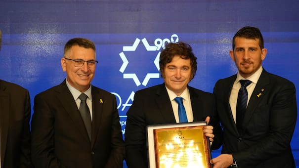 Javier Milei en el 90º aniversario de la DAIA: “En la Argentina tenemos tolerancia cero con el antisemitismo”