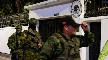 Conflicto México y Ecuador. Foto: Reuters