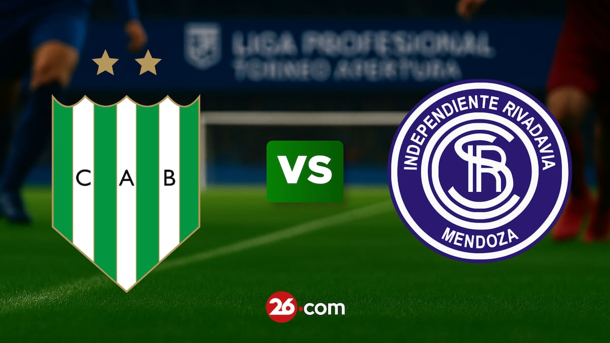 Banfield vs. Independiente Riv. (M) EN VIVO hoy: resultado, goles y minuto a minuto de la Torneo Apertura 2026