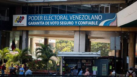 Poder electoral de Venezuela. Foto: EFE