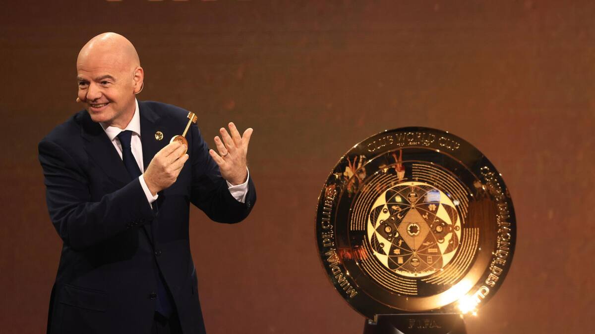 Sorteo Mundial de Clubes. Foto: EFE
