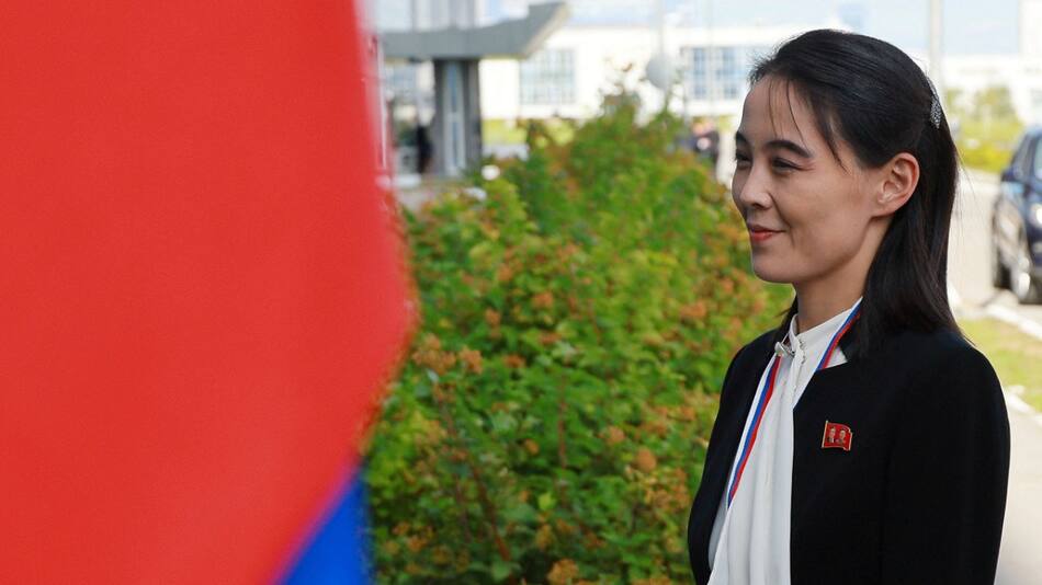 Kim Yo-jong, la hermana de Kim Jong-un. Foto: Reuters.