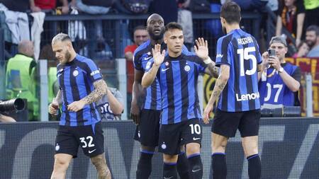 Inter vs Roma, Serie A. Foto: EFE