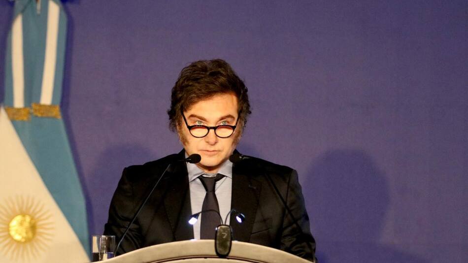 Javier Milei, presidente de Argentina. Foto: Presidencia.