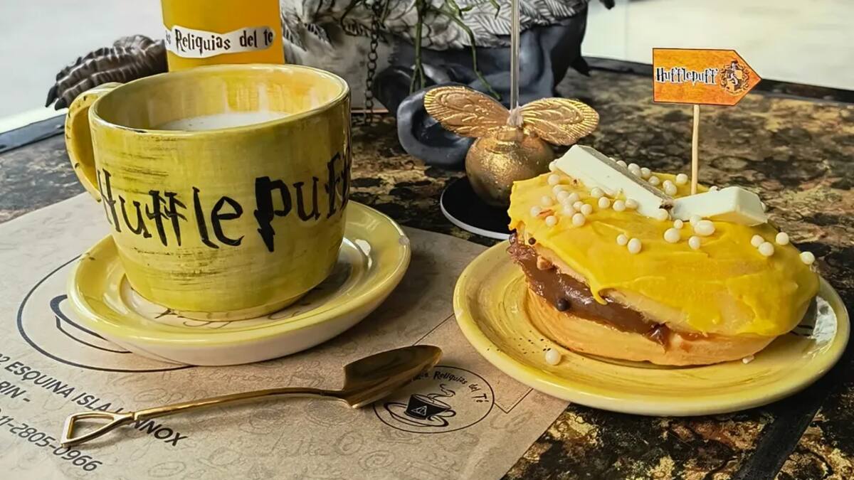 Magia, té y pastelería: la cafetería temática de Harry Potter que es una parada obligada entre los fans de la hechicería