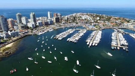 Barcos en Punta del Este
