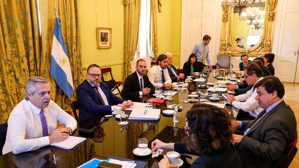 Coronavirus, Argentina, reunión de Gobierno, NA