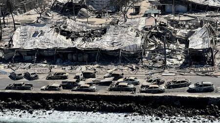 Incendios en Hawai. Foto: Reuters.