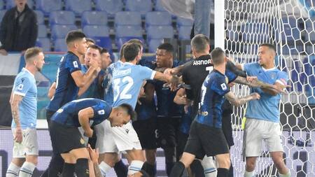 Lazio vs Inter, Serie A, EFE