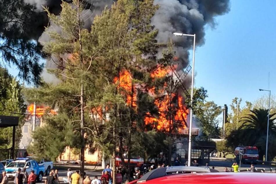 Incendio Ituzaingó - Restaurante