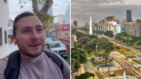Un turista bielorruso revela lo que más le gusta de Buenos Aires