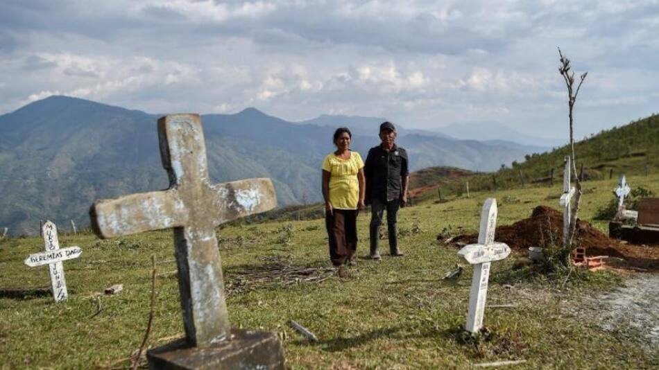 Colombia, asesinatos de líderes sociales en 2020
