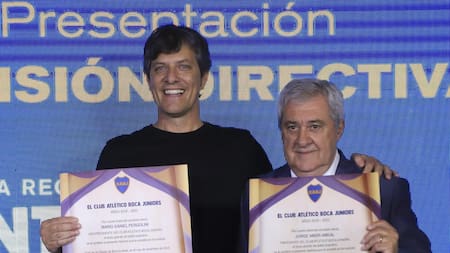 Jorge Ameal y Mario Pergolina, Boca, Agencia NA