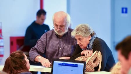 Jubilados, ANSES, cobros. Foto: NA