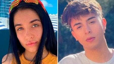 María Becerra y Rusherking. Foto: archivo.