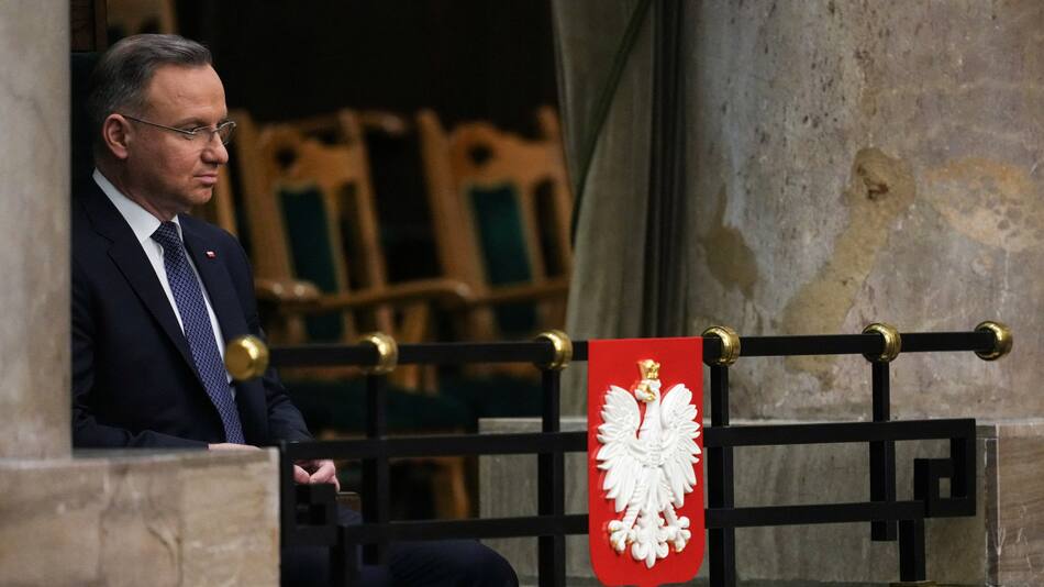 Andrzej Duda, presidente de Polonia. Foto: Reuters.
