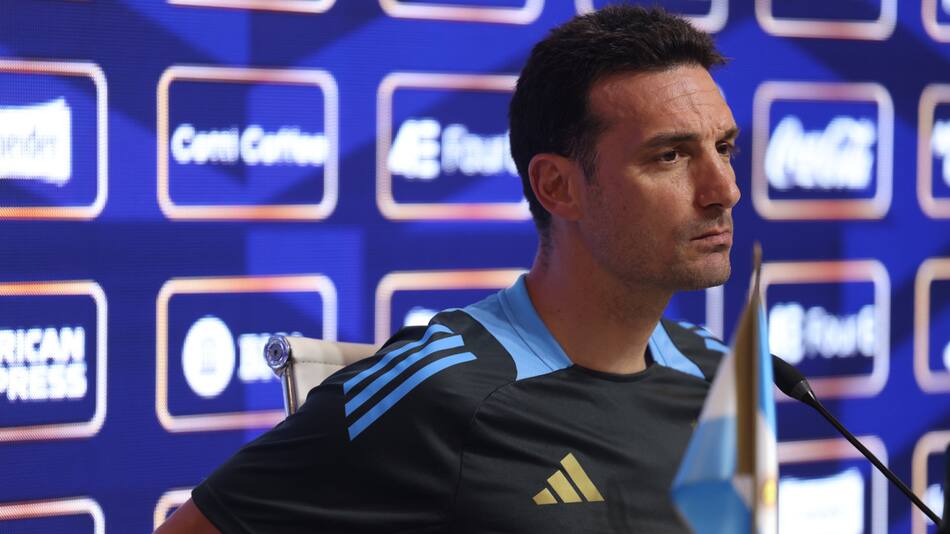 Lionel Scaloni, director técnico. Foto: X @Arrgentina