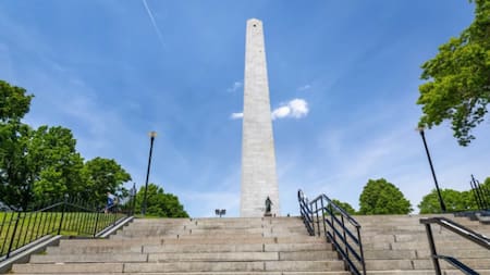 Obelisco Bunker Hill - Estados Unidos. Foto: NA