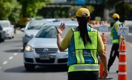 Multas de tránsito. Foto: NA