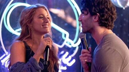 Blake Lively y Justin Baldoni en "Romper el círculo". Foto: Columbia Pictures