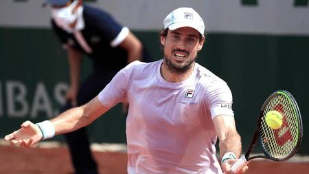 Guido Pella en Roland Garros, AGENCIA EFE